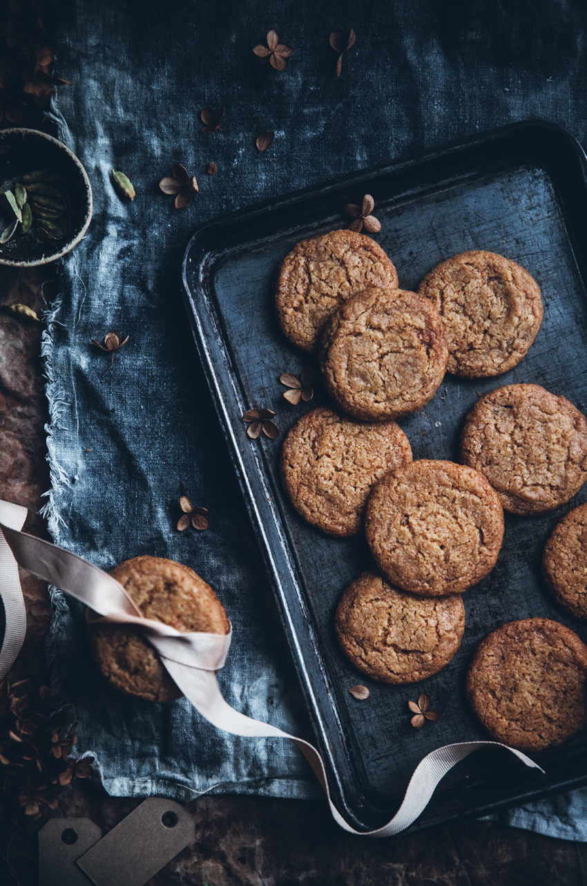 Swedish butterscotch gingerbread cookies