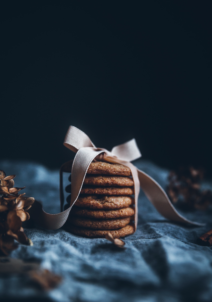 Swedish butterscotch gingerbread cookies